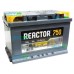 Аккумулятор REACTOR 75 А/ч 750A